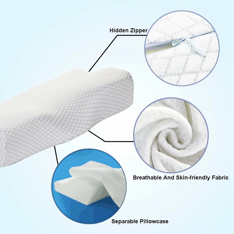 Alwyn Home Aultman Foam Medium Support Pillow Wayfair Canada